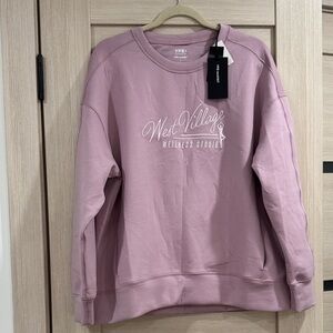 Abercrombie & Fitch Pink Crew Neck Sweater